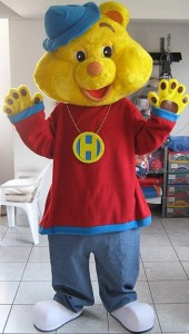Hip Harry Party Characters, Bear Mascot Characters, Bear Costume Party Mascot, Harry Party Characters