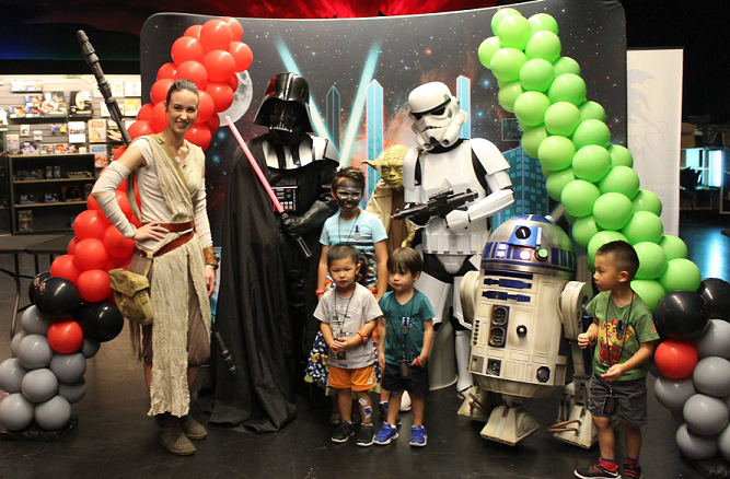 Orlando Star Wars Birthday Party Characters
